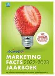 Omslag van Nima Marketingfacts jaarboek 2022-2023