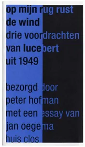 Omslag van op mijn rug rust de wind