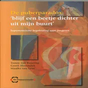Omslag van De puberparadox blijf een beetje dichter uit mijn buurt