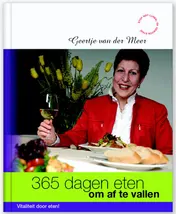 Omslag van 365 dagen eten om af te vallen