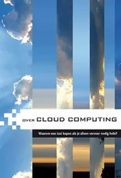 Omslag van cloud computing