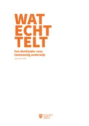 Omslag van Wat echt telt