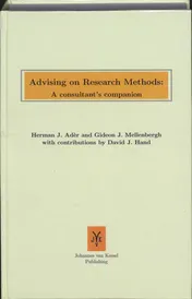 Omslag van Advising on Research Methods