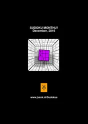 Omslag van Sudoku monthly