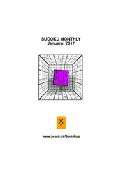 Omslag van Sudoku monthly