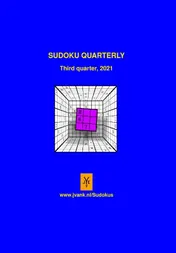 Omslag van Sudoku quarterly quarter 3