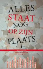 Omslag van Alles staat nog op zijn plaats