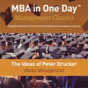 Omslag van The Ideas of Peter Drucker About Management