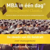 Omslag van De ideeën van Eli Goldratt over management