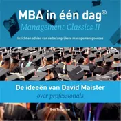 Omslag van De ideeën van David Maister over professionals