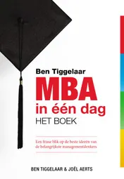 Omslag van MBA in één dag Het boek