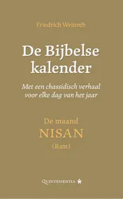 Omslag van De Bijbelse kalender. Met een chassidisch verhaal voor elke dag van het jaar
