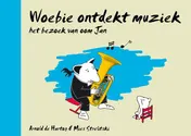 Omslag van Woebie ontdekt muziek