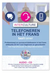 Omslag van Telefoneren in het Frans taaltrainer CD