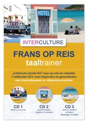 Omslag van Interculture Frans op reis taaltrainer 3 CD's