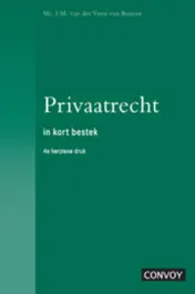 Omslag van Veen-Privaatrecht in Kort Bestek