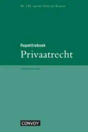 Omslag van Repetitieboek Privaatrecht