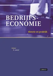 Omslag van Bedrijfseconomie