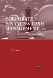 Omslag van Corperate Finance en Cash Management