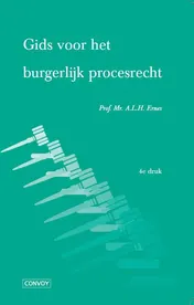 Omslag van Gids voor het burgerlijk procesrecht