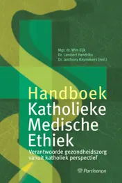 Omslag van Handboek katholieke medische ethiek