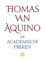 Omslag van De academische preken