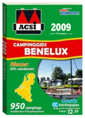 Omslag van ACSI Campinggids Benelux 2009
