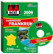 Omslag van ACSI Campinggids Frankrijk 2009