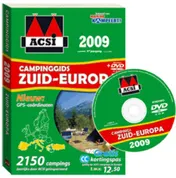 Omslag van ACSI Campinggids Zuid-Europa 2009