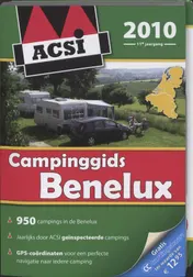 Omslag van ACSI Campinggids Benelux 2010