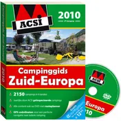 Omslag van ACSI Campinggids Zuid-Europa 2010