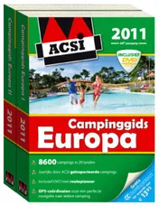 Omslag van ACSI campinggids Europa 2011
