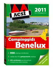 Omslag van ACSI campinggids Benelux 2011