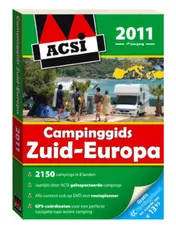 Omslag van ACSI Campinggids Zuid-Europa 2011 + ACSI Camping dvd-rom Zuid-Europa