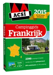 Omslag van ACSI campinggids Frankrijk 2015
