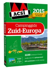 Omslag van ACSI campinggids Zuid-Europa 2015