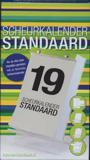 Omslag van Scheurkalenderstandaard, paars 18 cm