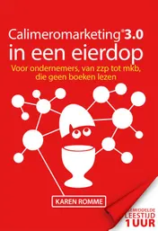 Omslag van Calimeromarketing 3.0 in een eierdop