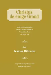 Omslag van Christus de enige Grond