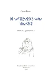 Omslag van De watervrees van Winkler