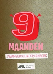 Omslag van 9 maanden zwangerschapsplakboek