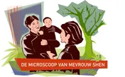 Omslag van De microscoop van mevrouw Shen
