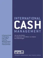 Omslag van International cash management