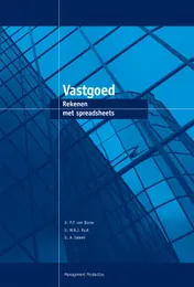 Omslag van Vastgoed, rekenen met spreadsheets