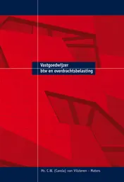 Omslag van Vastgoedwijzer btw en overdrachtsbelasting