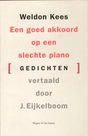 Omslag van Een goed akkoord op een slechte piano