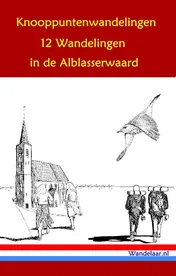 Omslag van 12 knooppuntenwandelingen in de Alblasserwaard
