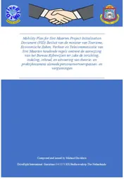 Omslag van Mobility Plan for Sint Maarten
