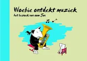 Omslag van Woebie ontdekt muziek