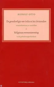 Omslag van De genadereligie van India en het christendom . Religieuze overeenstemmingen